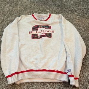 RARE VINTAGE EMBROIDERED UGA SWEATSHIRT!!!